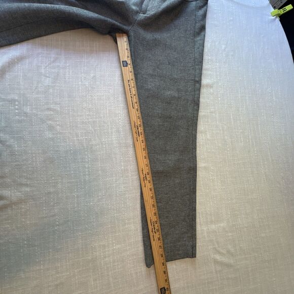 Kut From The Kloth Thick Heavy Knit Stretchy Tweed Look Ankle Pants Womens Sz 14 - Picture 6 of 14